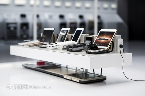 手機店的電子產(chǎn)品